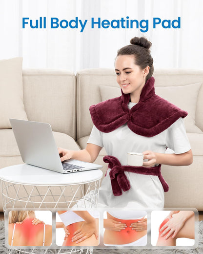Heating Pad for Back, Gift for Women & Men, FSA Eligible HSA