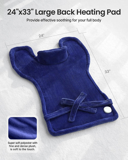 Heating Pad for Back, Gift for Women & Men, FSA Eligible HSA