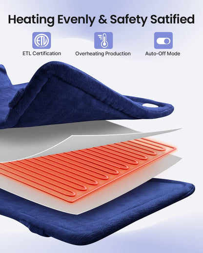 Heating Pad for Back, Gift for Women & Men, FSA Eligible HSA