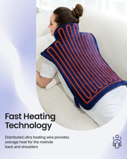 Heating Pad for Back, Gift for Women & Men, FSA Eligible HSA