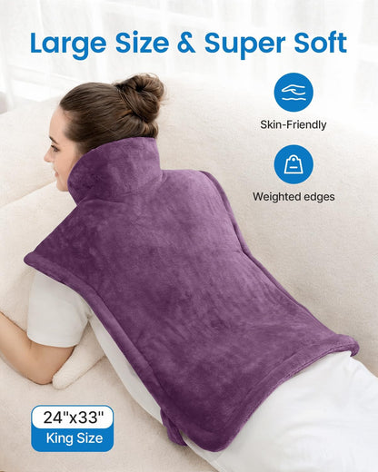Heating Pad for Back, Gift for Women & Men, FSA Eligible HSA