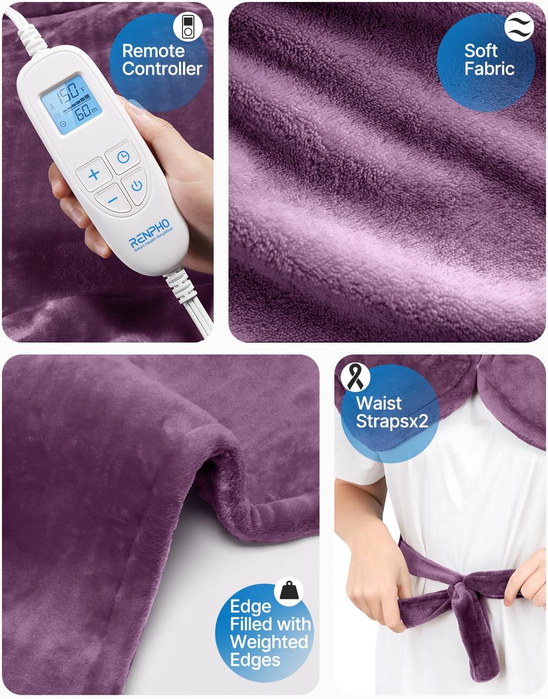 Heating Pad for Back, Gift for Women & Men, FSA Eligible HSA