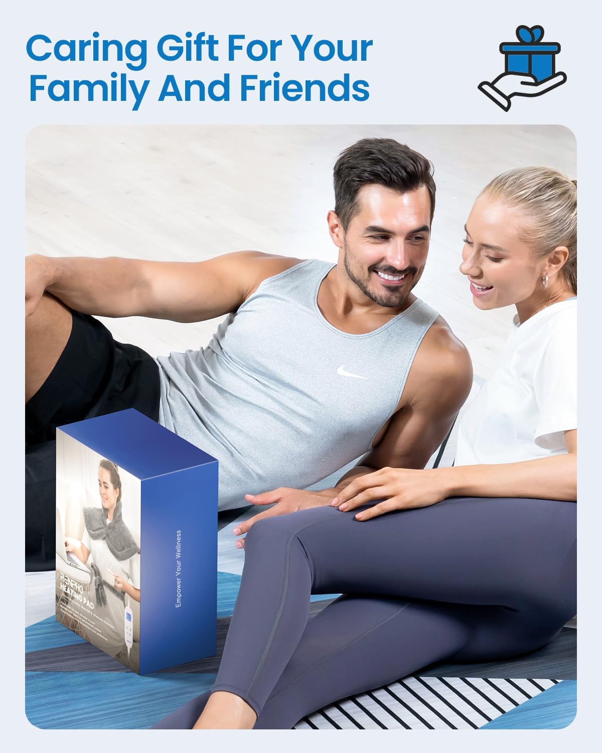 Heating Pad for Back, Gift for Women & Men, FSA Eligible HSA