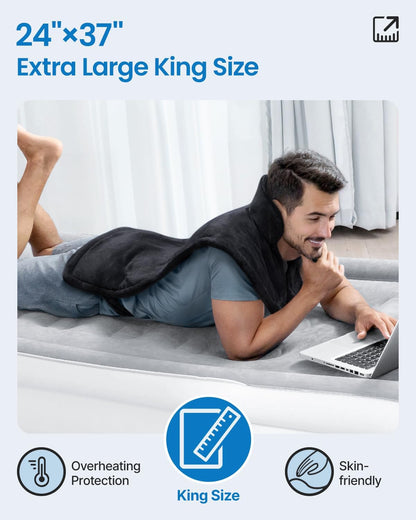 Heating Pad for Back, Gift for Women & Men, FSA Eligible HSA