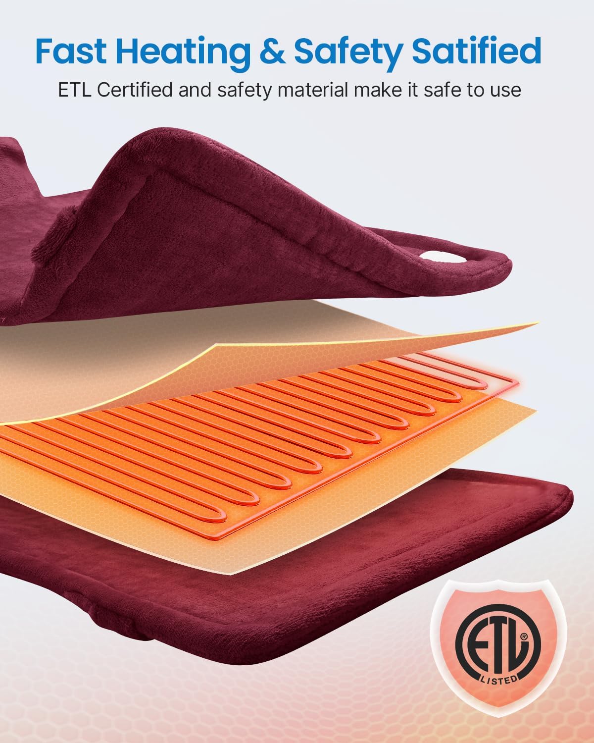Heating Pad for Back, Gift for Women & Men, FSA Eligible HSA