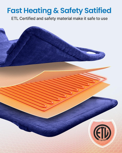Heating Pad for Back, Gift for Women & Men, FSA Eligible HSA