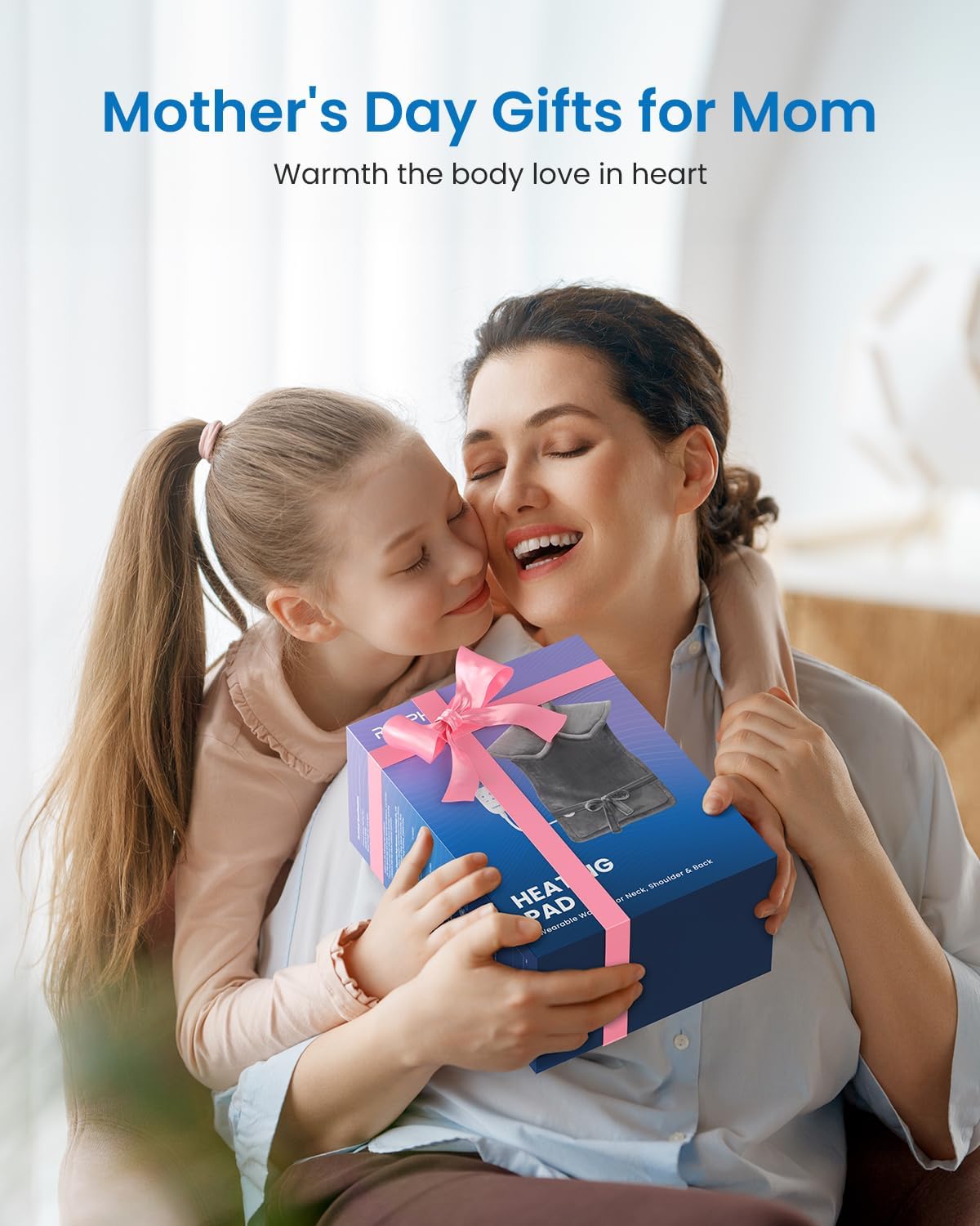 Heating Pad for Back, Gift for Women & Men, FSA Eligible HSA