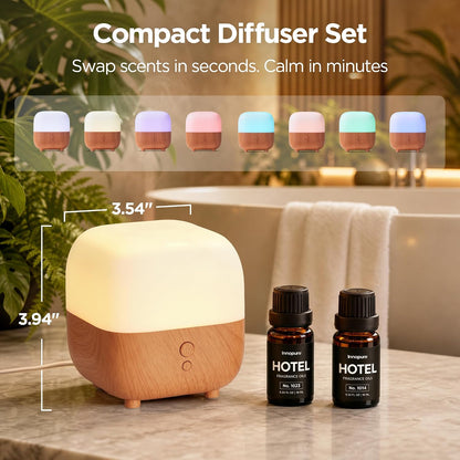 150ml Essential Oil Diffuser for Home Aroma Scent Small Humidifier