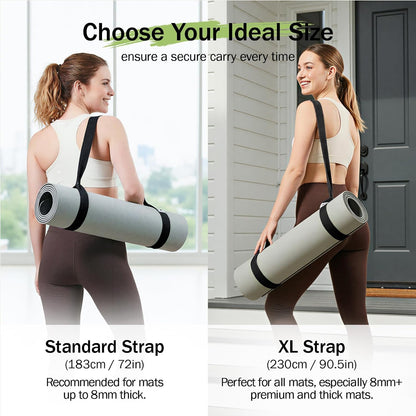 Slim Panda Yoga Mat Straps for Carrying, Adjustable Yoga Mat Carrier Sling Fits All Mats(Mat Not Included)