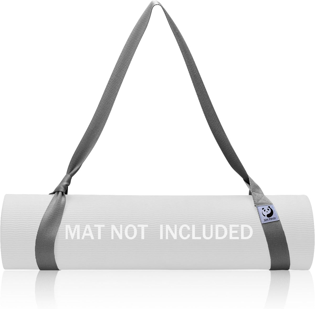 Slim Panda Yoga Mat Straps for Carrying, Adjustable Yoga Mat Carrier Sling Fits All Mats(Mat Not Included)