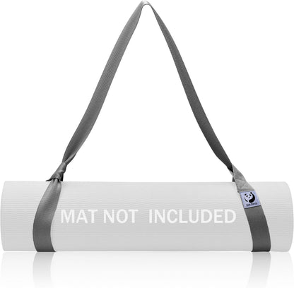 Slim Panda Yoga Mat Straps for Carrying, Adjustable Yoga Mat Carrier Sling Fits All Mats(Mat Not Included)