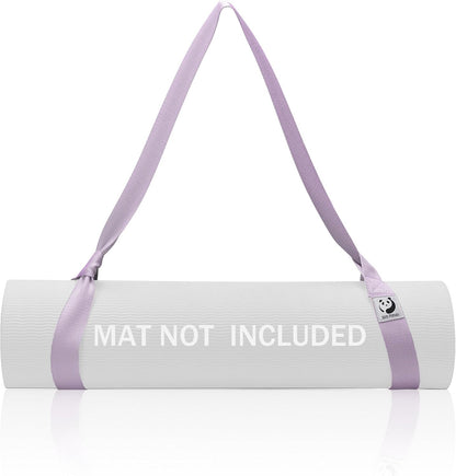 Slim Panda Yoga Mat Straps for Carrying, Adjustable Yoga Mat Carrier Sling Fits All Mats(Mat Not Included)