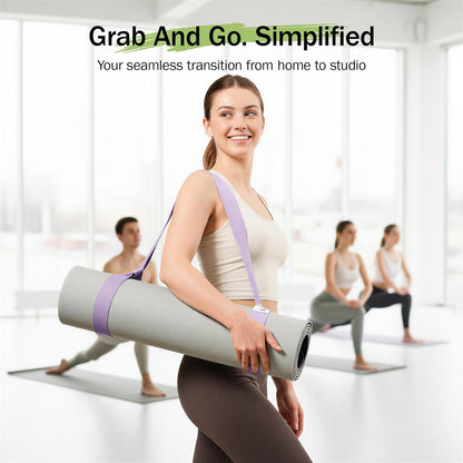 Slim Panda Yoga Mat Straps for Carrying, Adjustable Yoga Mat Carrier Sling Fits All Mats(Mat Not Included)