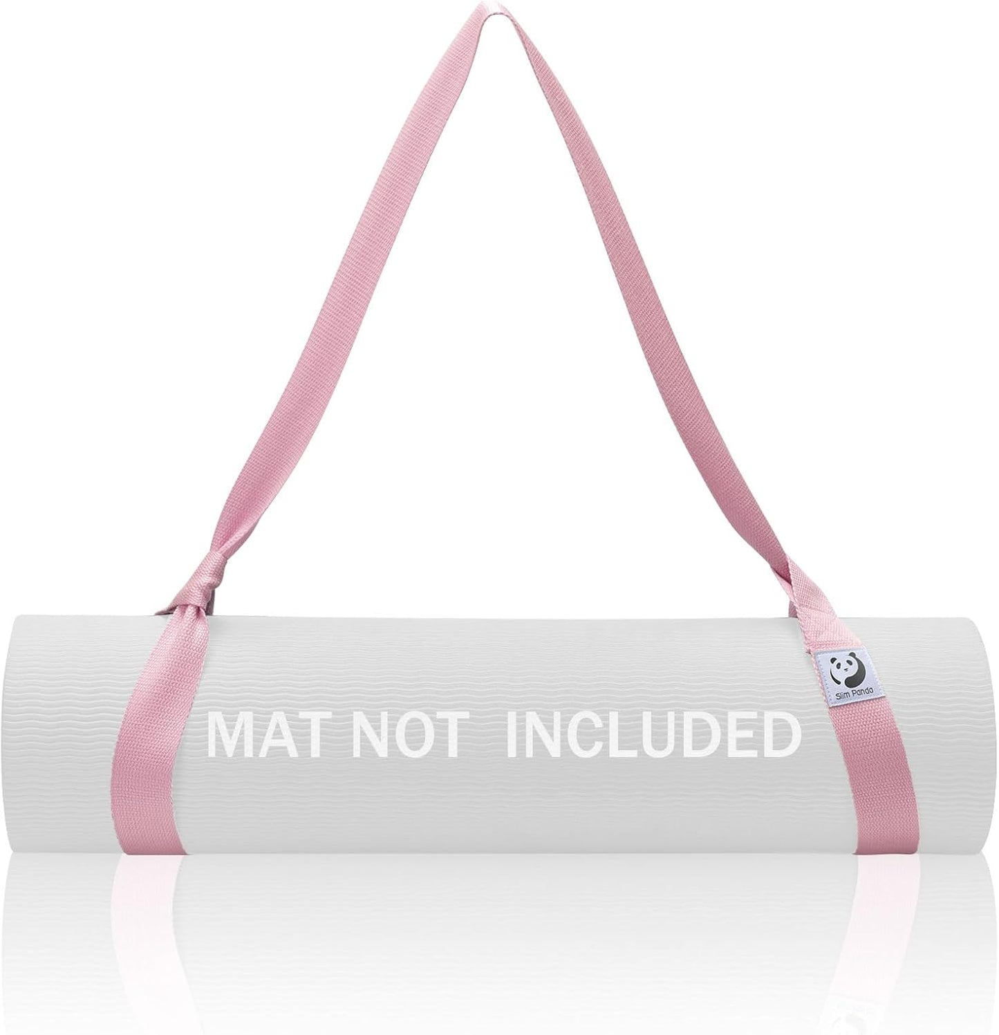 Slim Panda Yoga Mat Straps for Carrying, Adjustable Yoga Mat Carrier Sling Fits All Mats(Mat Not Included)