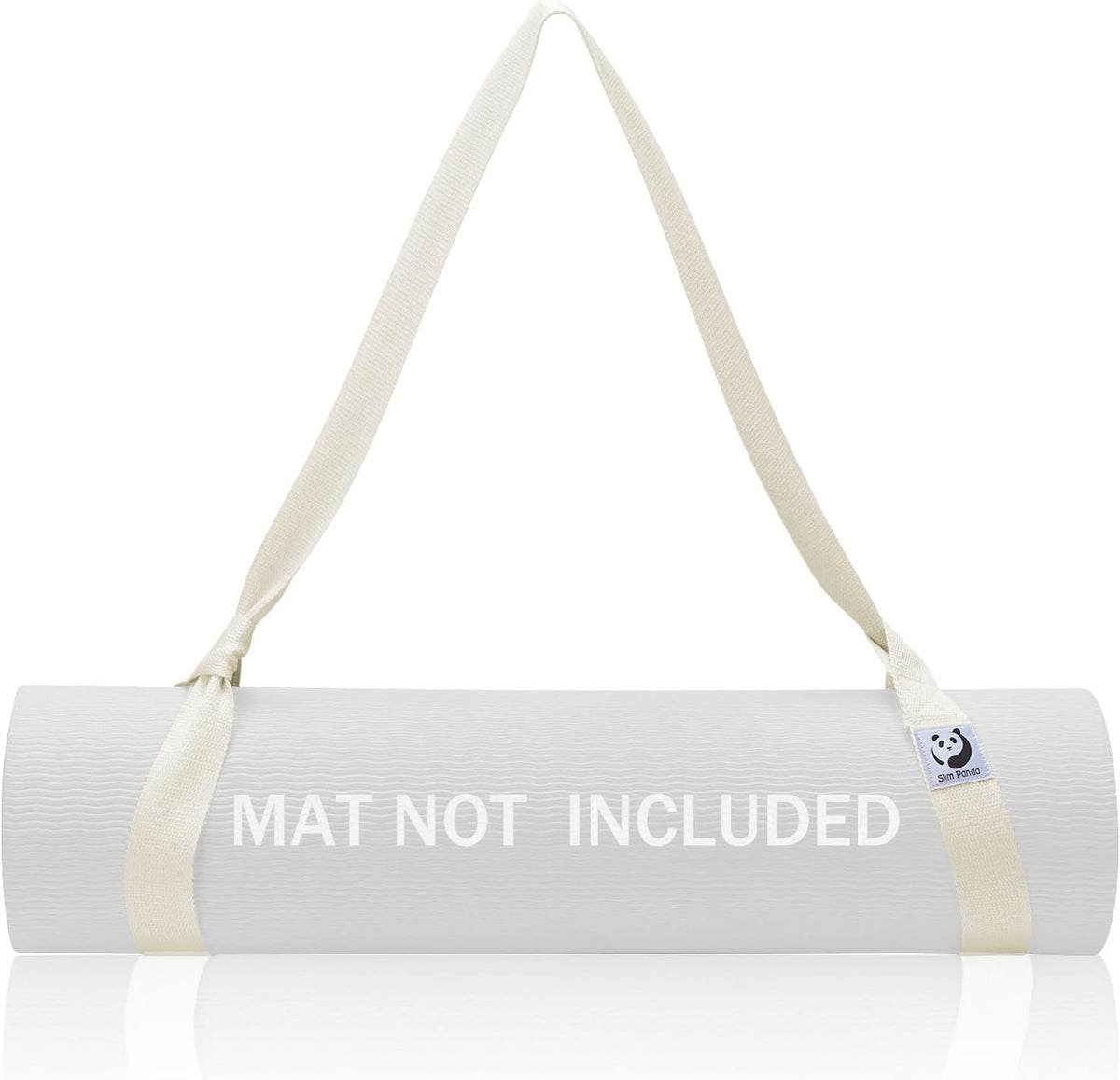 Slim Panda Yoga Mat Straps for Carrying, Adjustable Yoga Mat Carrier Sling Fits All Mats(Mat Not Included)