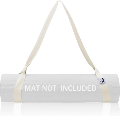 Slim Panda Yoga Mat Straps for Carrying, Adjustable Yoga Mat Carrier Sling Fits All Mats(Mat Not Included)