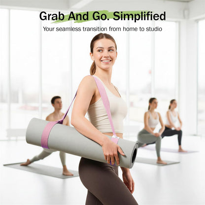 Slim Panda Yoga Mat Straps for Carrying, Adjustable Yoga Mat Carrier Sling Fits All Mats(Mat Not Included)