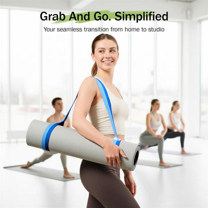 Slim Panda Yoga Mat Straps for Carrying, Adjustable Yoga Mat Carrier Sling Fits All Mats(Mat Not Included)