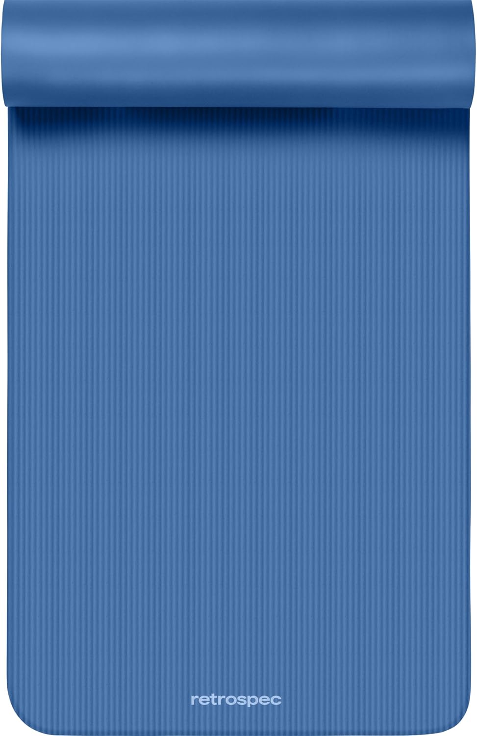 Solana Yoga Mat 1" Thick w/Nylon Strap for Men & Women - Non Slip Exercise Mat for Home Yoga, Pilates, Stretching, Floor & Fitness Workouts