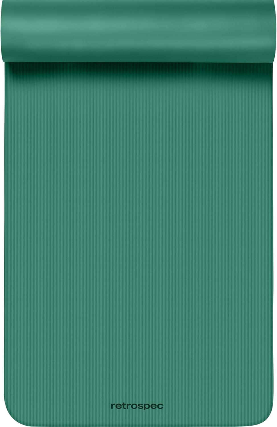 Solana Yoga Mat 1" Thick w/Nylon Strap for Men & Women - Non Slip Exercise Mat for Home Yoga, Pilates, Stretching, Floor & Fitness Workouts