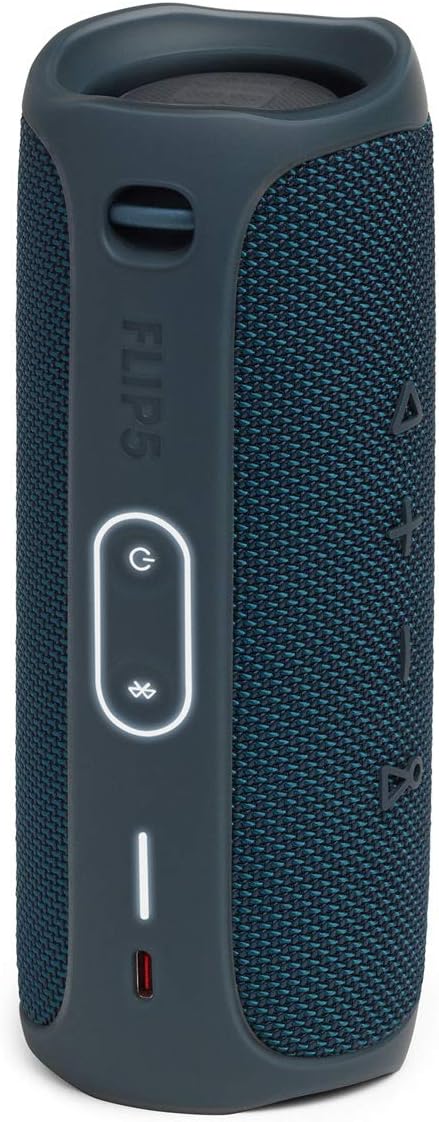 FLIP 5, Waterproof Portable Bluetooth Speaker, Black, Small