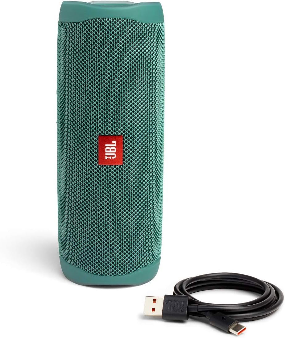FLIP 5, Waterproof Portable Bluetooth Speaker, Black, Small