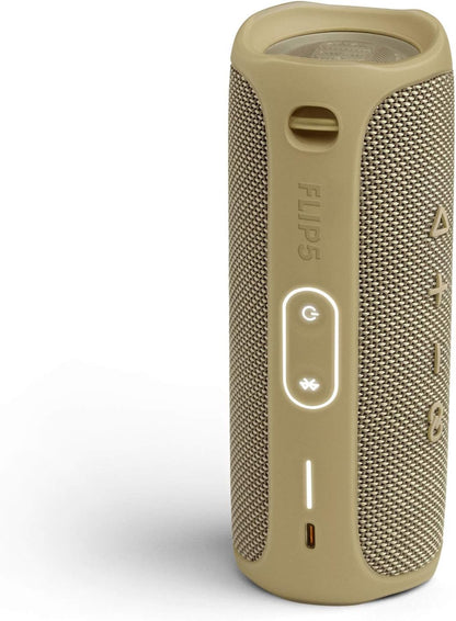FLIP 5, Waterproof Portable Bluetooth Speaker, Black, Small