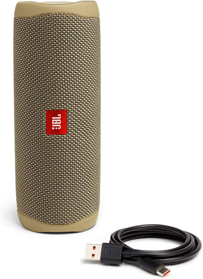 FLIP 5, Waterproof Portable Bluetooth Speaker, Black, Small