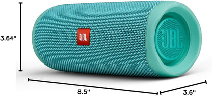 FLIP 5, Waterproof Portable Bluetooth Speaker, Black, Small