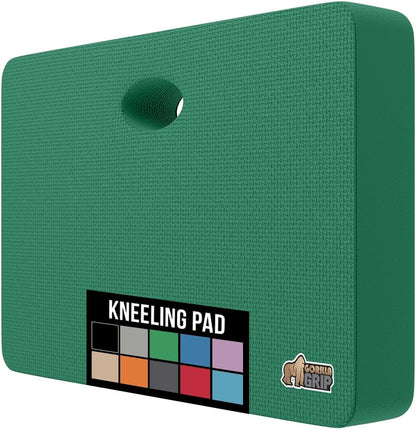 ® Extra Thick Patent Pending Supportive Foam Kneeling Pad, Large Cushion Knee Pads for Gardening, Baby Bath Time, Dirt and Water Resistant, Workout and Garden Supplies, 17.5x11, Black