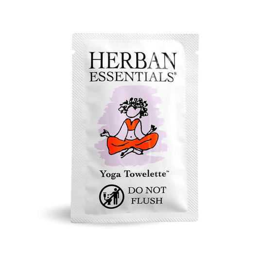 Yoga Mat Wipes, Lavender Essential Oil Yoga Mat Cleaner – Individually Wrapped Moist Towelettes for Post Workout Wipes for Hands, Gym Essentials & Home Gym Fitness Gears – 20 Count