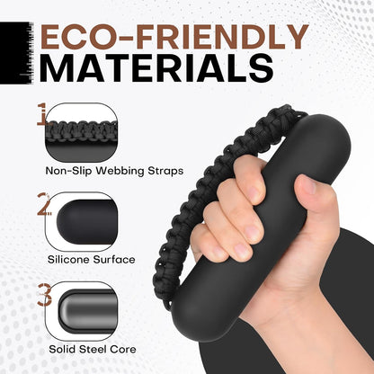 Hand Weights Set for Women Men, Soft Dumbbells of 2 (1lb, 2lbs or 3lbs), Walking Weight with Hand Strap for Aerobics, Jogging, Running