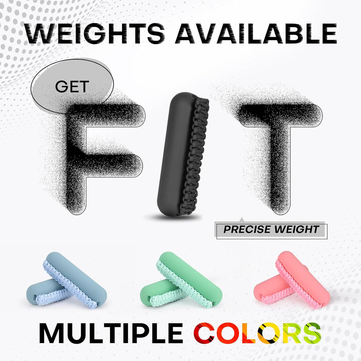 Hand Weights Set for Women Men, Soft Dumbbells of 2 (1lb, 2lbs or 3lbs), Walking Weight with Hand Strap for Aerobics, Jogging, Running