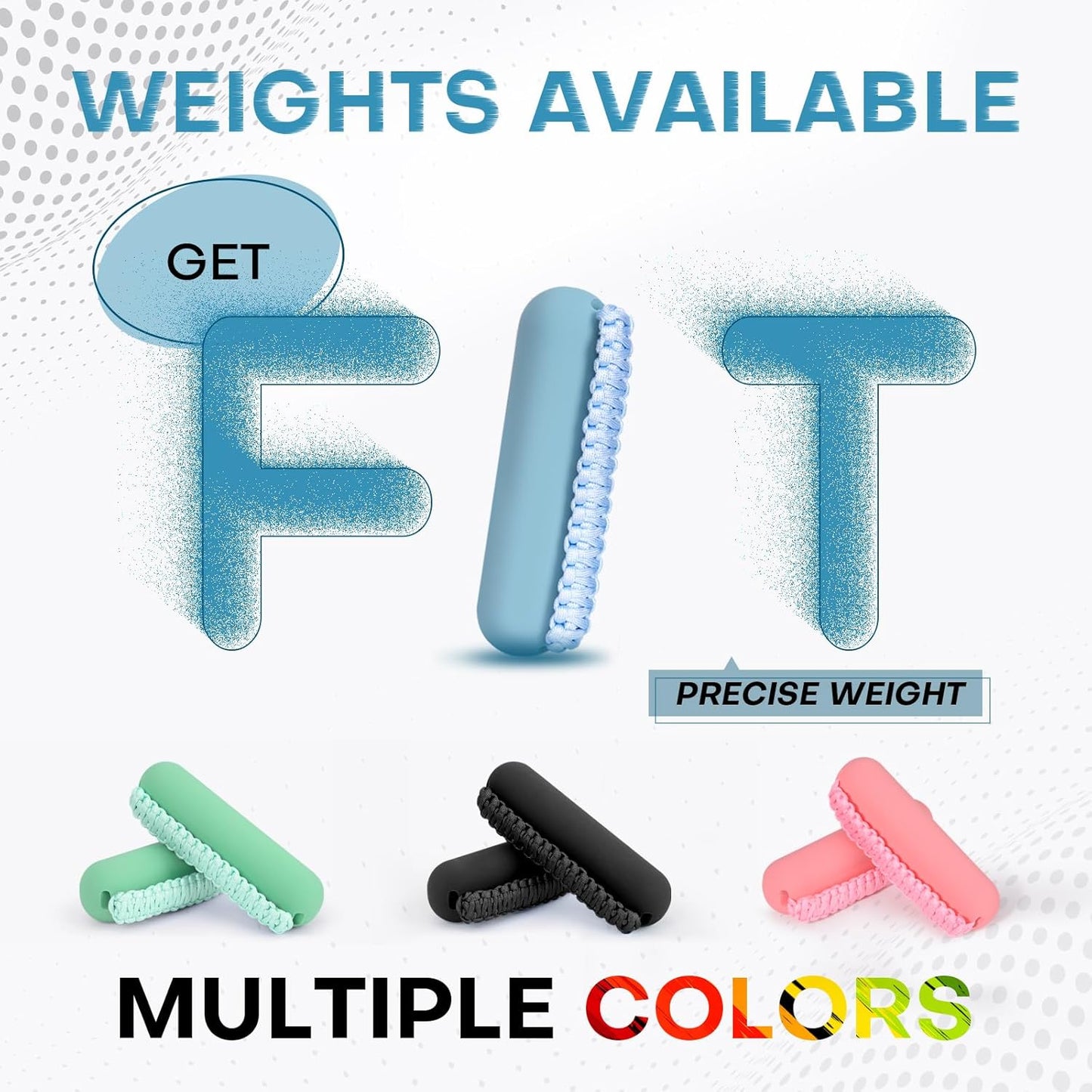 Hand Weights Set for Women Men, Soft Dumbbells of 2 (1lb, 2lbs or 3lbs), Walking Weight with Hand Strap for Aerobics, Jogging, Running