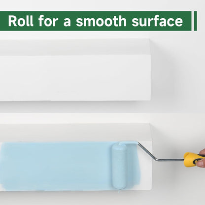 Mini Paint Roller Covers，High Density Foam Paint Roller，4 Inch Foam Roller Paint, 24 Pack,Fits All Flat Surfaces, Including Kitchen Cabinets, Doors, Tables, Etc.