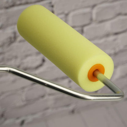 Mini Paint Roller Covers，High Density Foam Paint Roller，4 Inch Foam Roller Paint, 24 Pack,Fits All Flat Surfaces, Including Kitchen Cabinets, Doors, Tables, Etc.