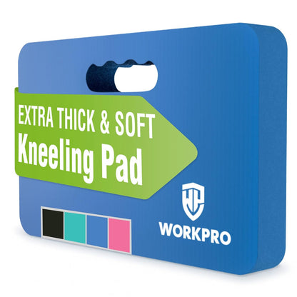 Extra Thick Kneeling Pad, 2 Pack, 17.5 x 11 x 1.5 in, Black | Soft NBR Foam Cushioning for Knee, Large Foam Kneeler Mat, For Gardening, Bathing Baby, Exercise, Workout Supplies