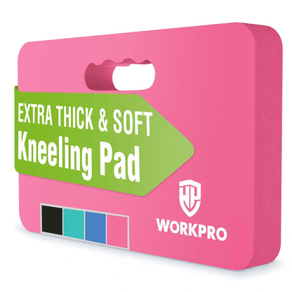 Extra Thick Kneeling Pad, 2 Pack, 17.5 x 11 x 1.5 in, Black | Soft NBR Foam Cushioning for Knee, Large Foam Kneeler Mat, For Gardening, Bathing Baby, Exercise, Workout Supplies