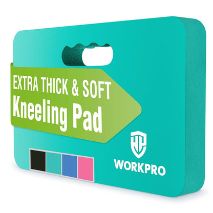 Extra Thick Kneeling Pad, 2 Pack, 17.5 x 11 x 1.5 in, Black | Soft NBR Foam Cushioning for Knee, Large Foam Kneeler Mat, For Gardening, Bathing Baby, Exercise, Workout Supplies