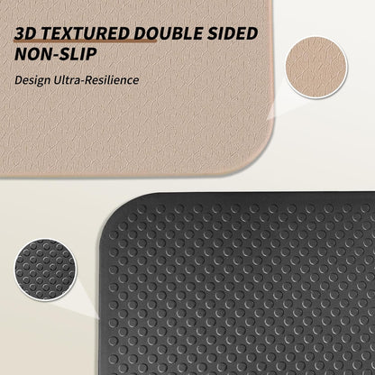 Foldable Exercise Pad Extra Thick 1.2" x 14" x 24" | POE Non-Toxic Multi-Functional Knee & Elbow Cushion for Push Up, Yoga, Pilates, Home & Gym Use for Adults & Kids