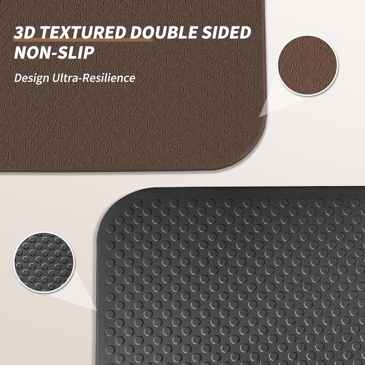 Foldable Exercise Pad Extra Thick 1.2" x 14" x 24" | POE Non-Toxic Multi-Functional Knee & Elbow Cushion for Push Up, Yoga, Pilates, Home & Gym Use for Adults & Kids