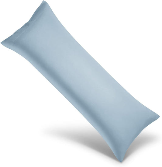 Cooling Queen Pillowcases Set of 2 Breathable Cool Silky Soft Rayon Derived from Bamboo Fabric, Moisture Wicking for Hot Sleepers, Hair and Skin Friendly, Dark Grey, 2 Pack, 20x30IN