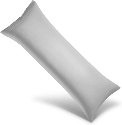 Cooling Queen Pillowcases Set of 2 Breathable Cool Silky Soft Rayon Derived from Bamboo Fabric, Moisture Wicking for Hot Sleepers, Hair and Skin Friendly, Dark Grey, 2 Pack, 20x30IN