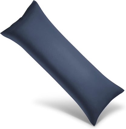 Cooling Queen Pillowcases Set of 2 Breathable Cool Silky Soft Rayon Derived from Bamboo Fabric, Moisture Wicking for Hot Sleepers, Hair and Skin Friendly, Dark Grey, 2 Pack, 20x30IN