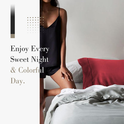 Cooling Queen Pillowcases Set of 2 Breathable Cool Silky Soft Rayon Derived from Bamboo Fabric, Moisture Wicking for Hot Sleepers, Hair and Skin Friendly, Dark Grey, 2 Pack, 20x30IN