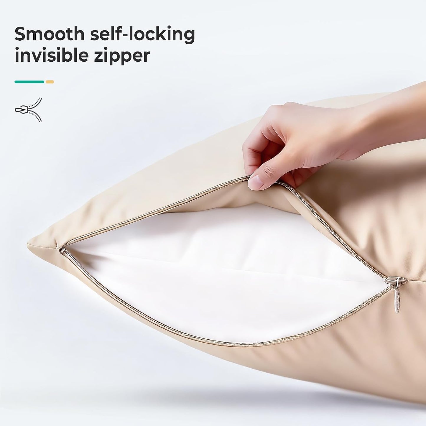 Cooling Queen Pillowcases Set of 2 Breathable Cool Silky Soft Rayon Derived from Bamboo Fabric, Moisture Wicking for Hot Sleepers, Hair and Skin Friendly, Dark Grey, 2 Pack, 20x30IN