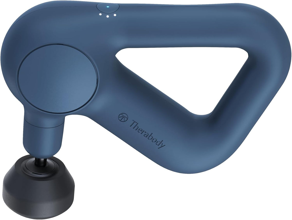 Therabody Relief Massage Gun | for Daily Comfort | 3-Speed | Navy