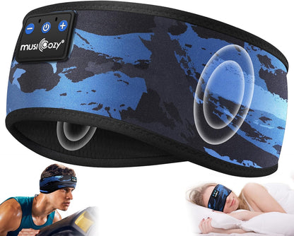 Sleep Headphones Bluetooth Headband Headphones for Side Sleepers