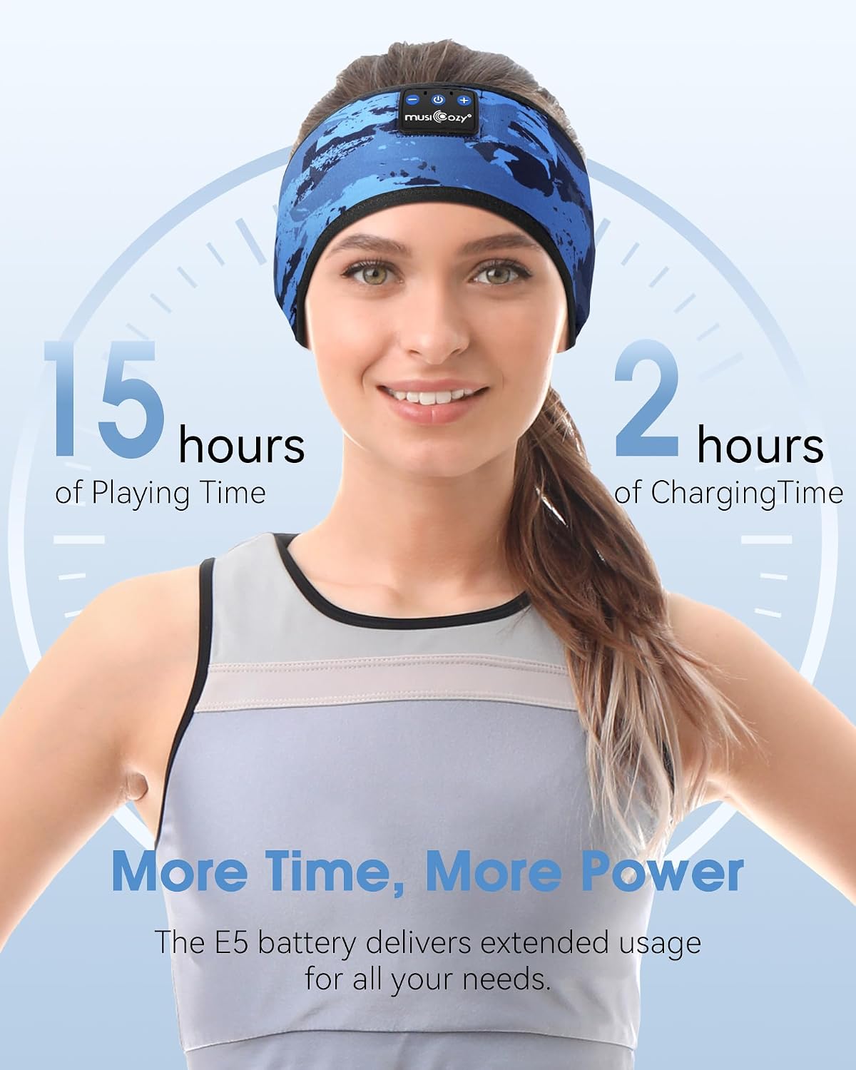 Sleep Headphones Bluetooth Headband Headphones for Side Sleepers