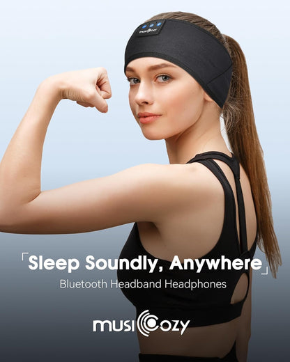 Sleep Headphones Bluetooth Headband Headphones for Side Sleepers